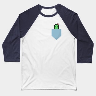 Pocket Cactus Baseball T-Shirt